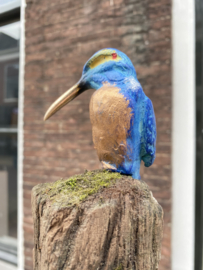 IJzvogel groot, opzij kijkend - Ron IJzerman