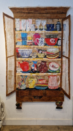 X-tra Workshop 'schilderen met papier' door Astrid Vlasman
