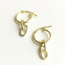 Oorbellen Timeless met creool - MINC