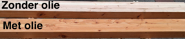 Tuinbank beton en geschaafd Douglas hout 165x45x45cm