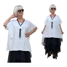 ITALIA jersey katoen tuniek stretch apart