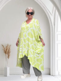 KEKOO design  oversized viscose  vest/jurk/tuniek