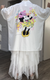 ITALIA oversized viscose blouse/hemd