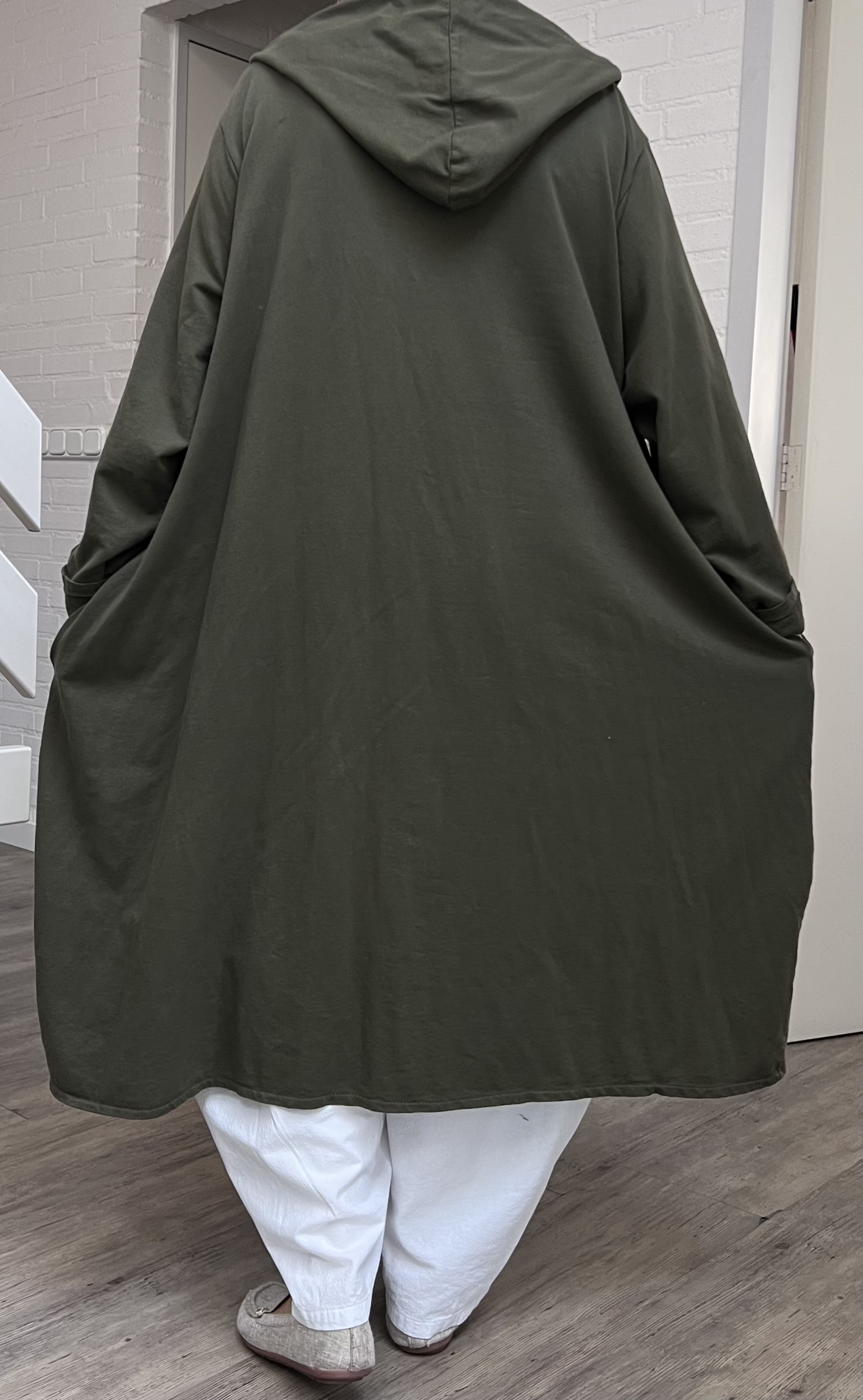 Italia MODA oversized jersey blazer/jas apart stretch /in meerdere kleuren