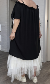 ITALIA MODA oversized tuniek/top/ stretch/in meerdere kleuren