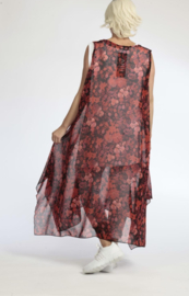 AKH oversized chique chiffon A-lijn  jurk/overjurk /tuniek apart