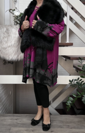 Julietta elegante eco bont  stola/ sjaal winter wrap /in meerdere kleuren