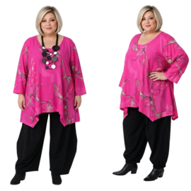 Vincenzo Allocca katoen A-lijn tuniek apart stretch