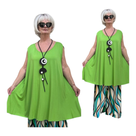 LaBass jersey viscose  A-lijn tuniek stretch apart