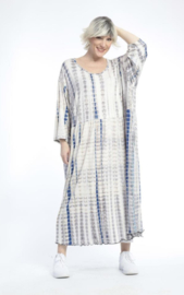 AKH oversized viscose A-lijn jurk met zakken /apart stretch