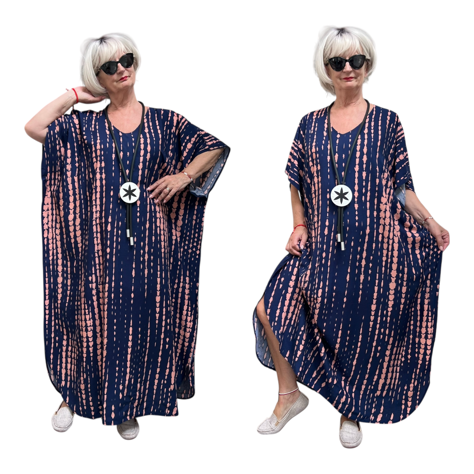 ITADIVA zomer viscose poncho/niet doorschijnende