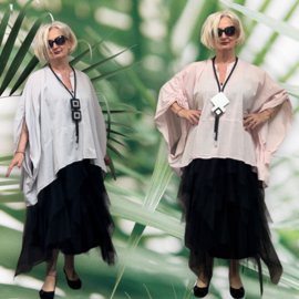 Moonshine oversized  katoen top apart/in meerdere kleuren