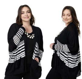 amandine oversized  viscose gebreide korte vest/in meerdere kleuren