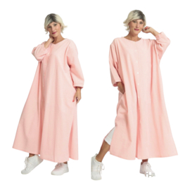 AKH oversized katoen A-lijn blazer/zomerjas tuniek apart