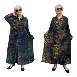 Ophilia viscose A-lijn jurk/hemd/blazer stretch/in meerdere kleuren