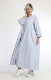 AKH oversized katoen A-lijn blazer/zomerjas tuniek apart