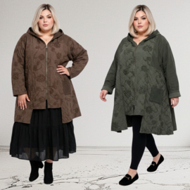 ITALIA MODA oversized katoen fijn corduroy blazer/jas/ apart/in meerdere kleuren