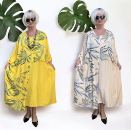ITALIA MODA viscose  A-lijn jurk /in meerdere kleuren