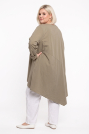 Moonshine katoen tricot A-lijn tuniek stretch apart