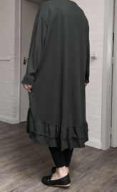ITALIA MODA oversized katoen A-lijn tuniek stretch/in meerdere kleuren