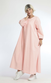 AKH oversized katoen A-lijn blazer/zomerjas tuniek apart