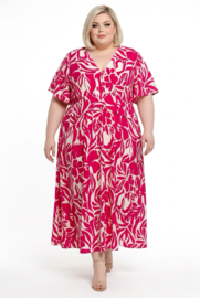 Jean Marc Philippe viscose A-lijn jurk