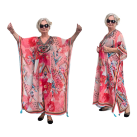 UNIDIVA zomer poncho ( extra groot)