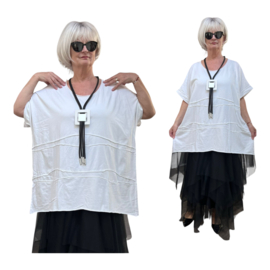 ITALIA jersey katoen tuniek stretch apart