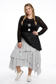 ITALIA MODA  oversized  KANTEN viscose top( veel stretch)/in meerdere kleuren