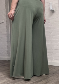 ITALY Mode jersey viscose  wijde broek apart /zeer rekbaar//in meerdere kleuren