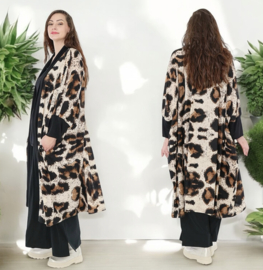 AKH oversized viscose vest/blazer apart stretch