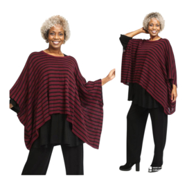 AKH oversized gebreide katoen top stretch
