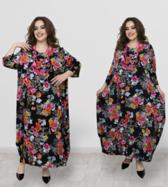 AKH oversized viscose jurk apart