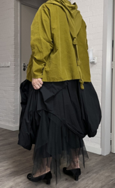 Moonshine fijn corduroy katoen A-lijn blazer met capuchon  apart/in meerdere kleuren
