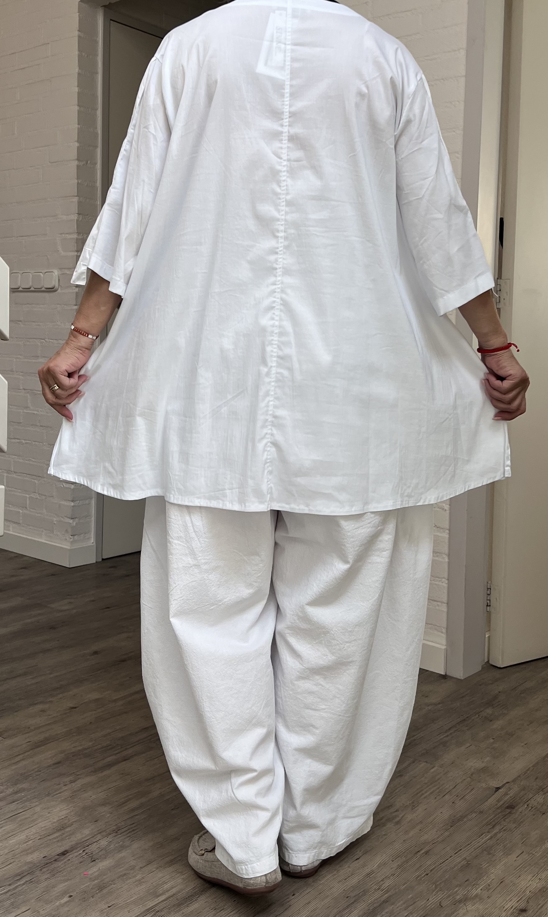 SINNE design.. A- lijn viscose tuniek stretch