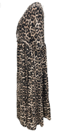 Vincenzo Allocca oversized viscose  BOHO A-lijn jurk apart