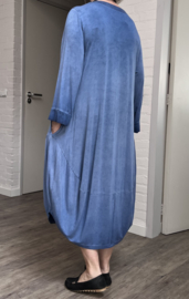 Zedd Plus viscose de modieuze kleuring A-lijn jurk stretch
