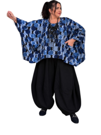 Naveed  oversized viscose punta jersey top