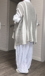 Vincenzo Allocca oversized linnen top/tuniek apart