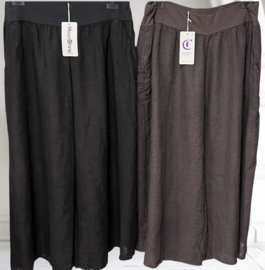 Moonshine linnen wijde broek apart /in meerdere kleuren