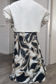 Sweet Lover oversized fijne joggingstof vest  stretch/in meerdere kleuren
