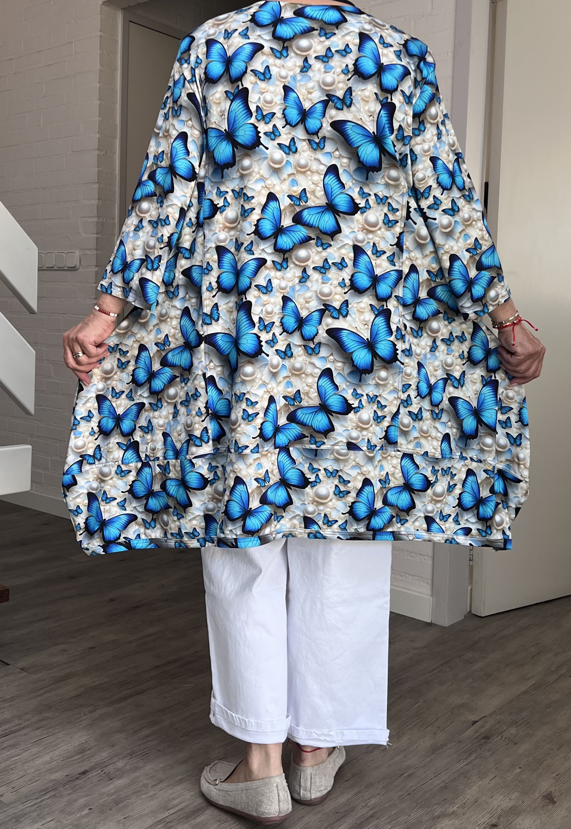 New Jersey viscose A-lijn jurk/tuniek/ stretch
