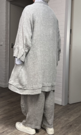Vincenzo Allocca oversized linnen blazer/vest apart