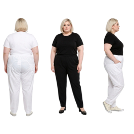 Moonshine viscose broek stretch apart/ zeer rekbaar/in meerdere kleuren