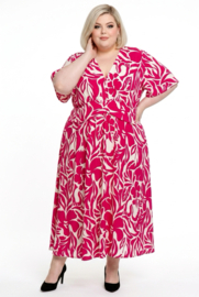 Jean Marc Philippe viscose A-lijn jurk