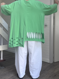 Moonshine katoen tricot A-lijn tuniek stretch apart