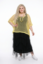 ITALIA katoen oversized gebreide top /in meerdere kleuren