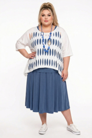Moonshine oversized  katoen top stretch