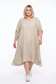 ITALIA Moda oversized viscose A-lijn jurk /in meerdere kleuren