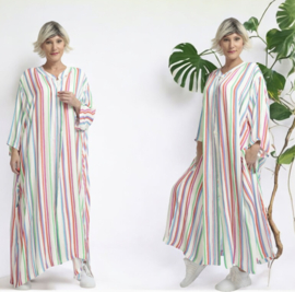AKH oversized chique zijde look viscose blazer/vest apart